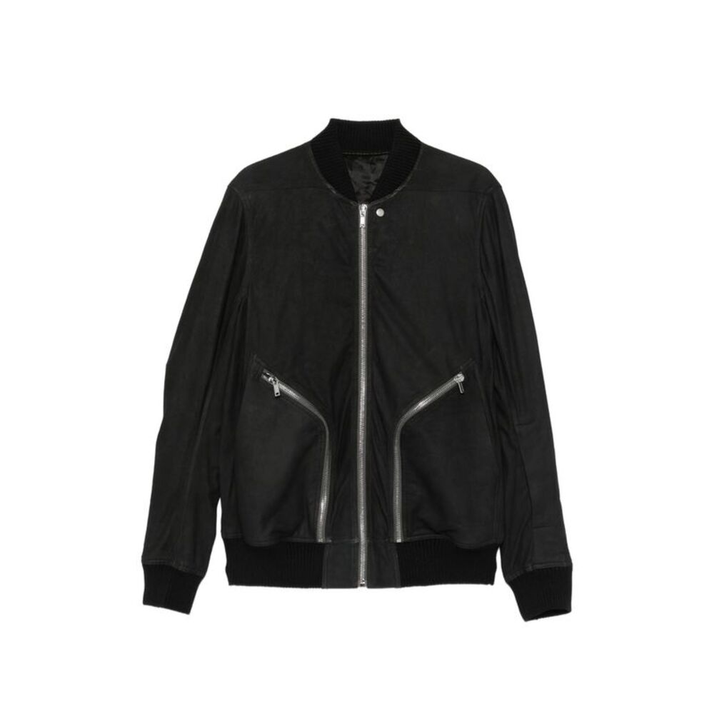 Rick Owens Black Jackets - Bomber Jackets Men